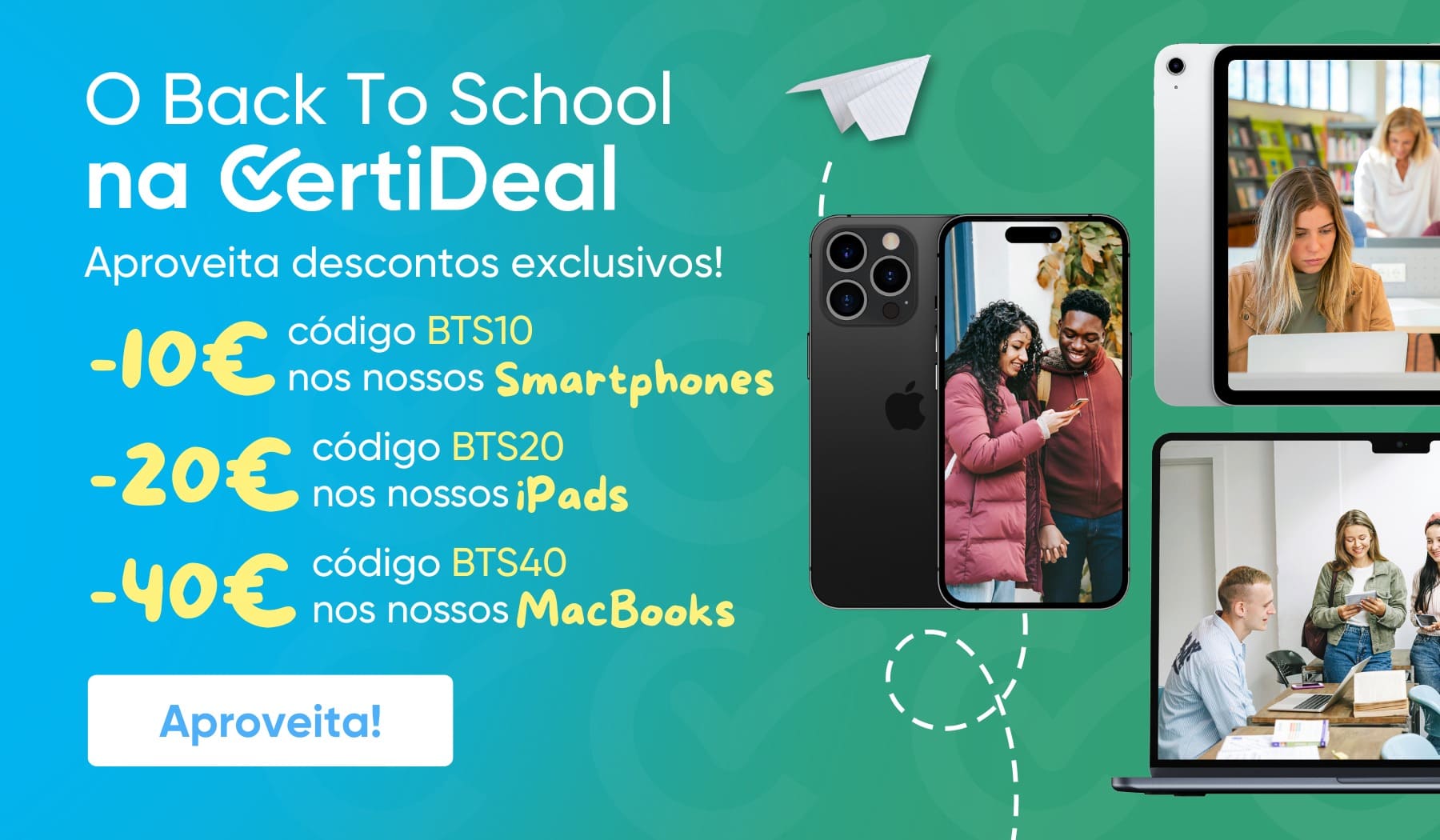 Operação Regresso às Aulas CertiDeal